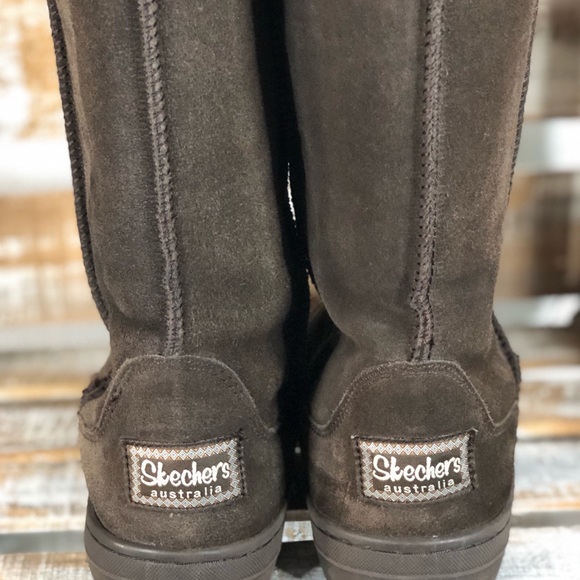 Skechers Brown Boots Sz 6 - Picture 3 of 5